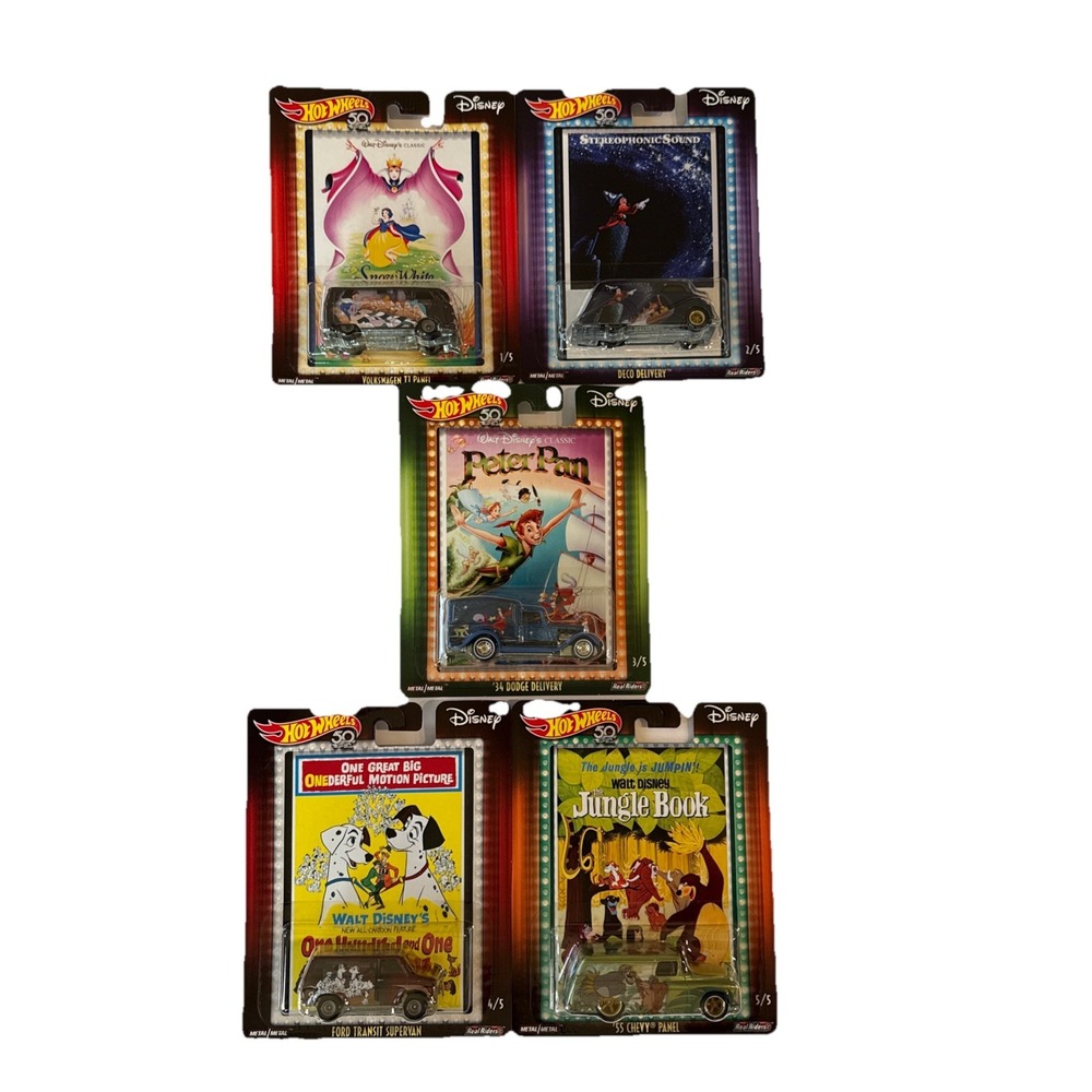 Hot Wheels 2017‎ Disney Movies Complete Set Factory Sealed